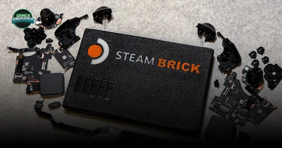 เกิดใหม่อีกทีเป็น "Steam Brick"! Modder จับ Steam Deck หั่น เหลือแค่แกน ไร้จอ ไร้ปุ่ม แต่ยังเล่นได้!