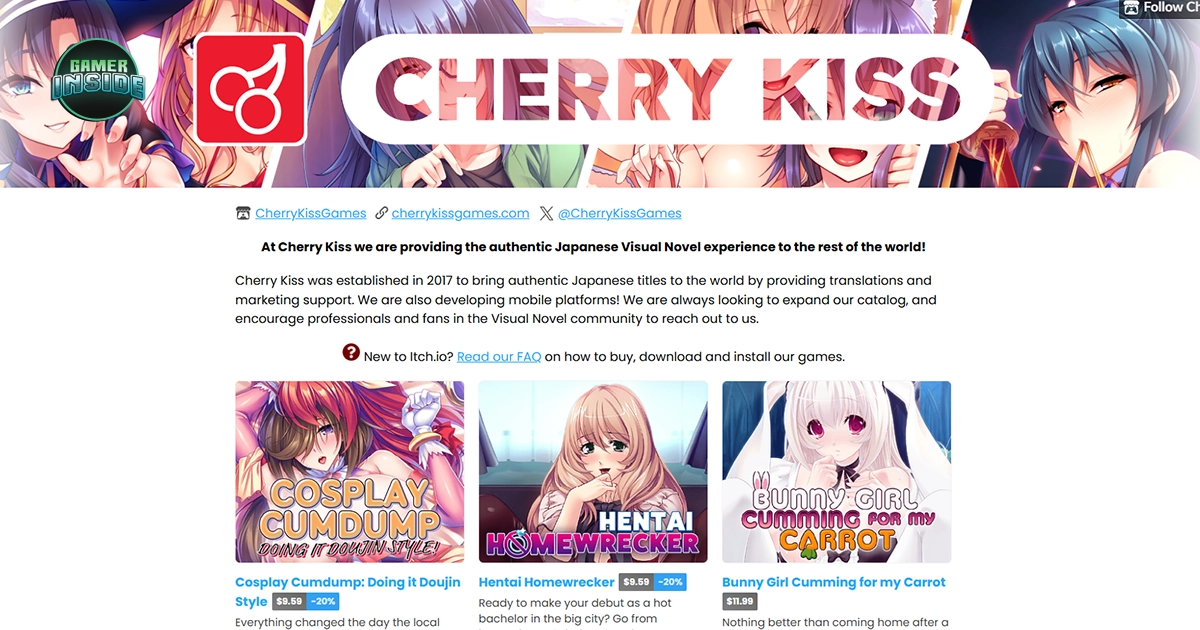 Cherry Kiss ประกาศจัดจำหน่ายเกม Eroge แบบภาษาไทยอย่างเป็นทางการ!
