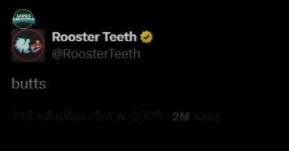 Rooster Teeth คืนชีพ! ผู้ร่วมก่อตั้งเดิม ซื้อกิจการกลับ ลั่นขอ "ลดความห่วย" บนโลกออนไลน์