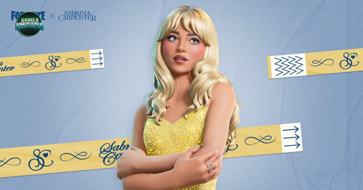 Sabrina Carpenter X Fortnite Festival ในซีซั่น 8
