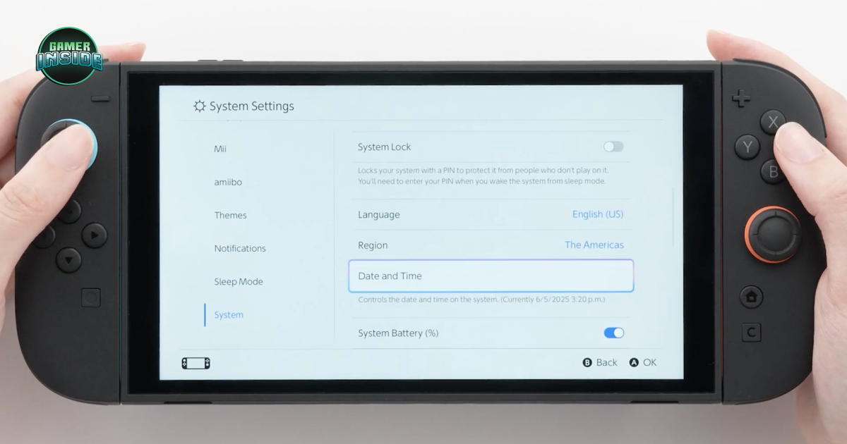 Nintendo Switch 2 เพิ่มระบบล็อกเครื่องด้วยรหัส PIN เพื่อความปลอดภัยที่มากขึ้น