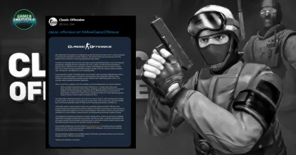 ทีมพัฒนา Mod Classic Offensive ประกาศยุติโครงการ หลัง Valve ไม่อนุญาตให้เผยแพร่