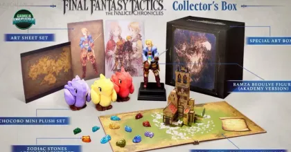 Collector's Box Final Fantasy Tactics Remaster ราคา $200 ไม่รวมตัวเกม สร้างความสับสนให้กับแฟนๆ