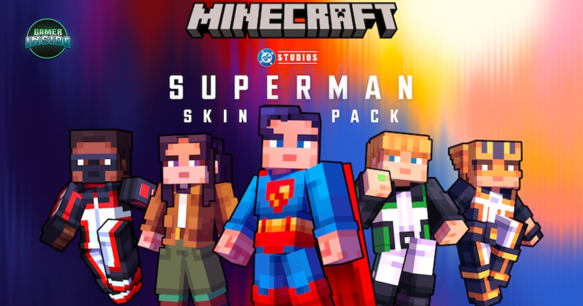 Minecraft ฉลองหนัง Superman เปิดตัว แจกฟรี 5 สกินจากจักรวาล DCU