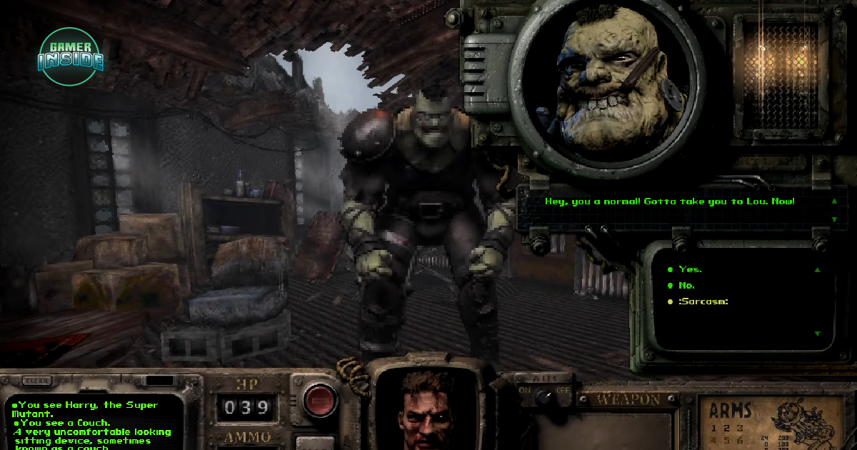ม็อดรีเมค Fallout 1 ในเอนจิ้น Doom พร้อมเปลี่ยนเป็นเกม FPS กลับมาอีกครั้งหลังเงียบหายไป 3 ปี