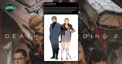 Hideo Kojima เผยภาพคอนเซปต์อาร์ตแรกเริ่มของ Death Stranding 2 ที่แตกต่างไปโดยสิ้นเชิง
