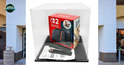GameStop นำ 'ที่เย็บกระดาษในตำนาน' ที่เจาะเครื่อง Switch 2 มาประมูลการกุศล