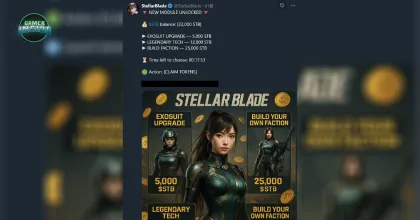 บัญชี X ของ Stellar Blade ถูกแฮก! เพื่อโปรโมตเหรียญคริปโต