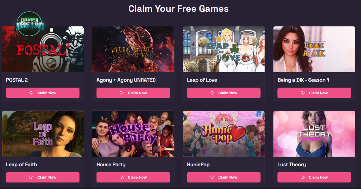 GOG สวนกระแส 'เซ็นเซอร์เกม' เปิดให้รับฟรีเกม NSFW ชื่อดังหลายเกม