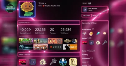 สุดจัด! เกมเมอร์จีนคนแรกของโลก ปลดล็อกเหรียญ Steam มีเกมในคลัง 40,000 เกม