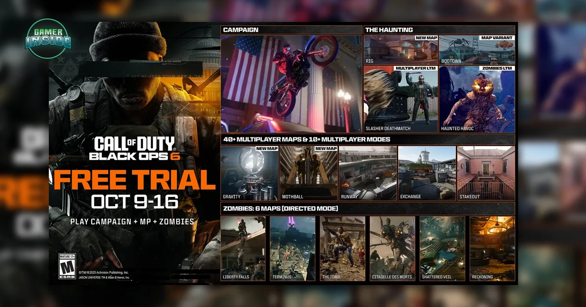 Call of Duty Black Ops 6 เปิดฟรี 1 สัปดาห์ชน Battlefield 6 วางจำหน่าย!!