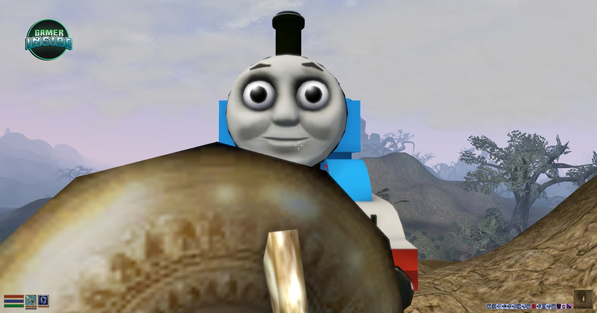 ผู้สร้างม็อด Thomas ใน Skyrim ท้าชน Mattel อีกครั้ง ปล่อยม็อดรถไฟปีศาจลง Morrowind