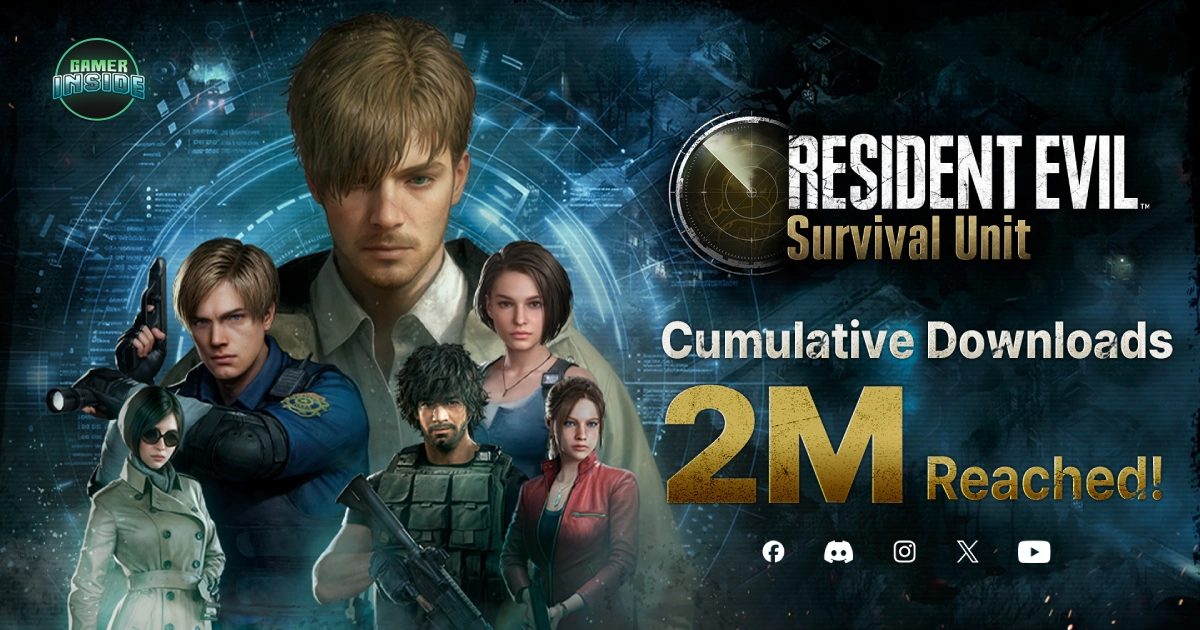 Resident Evil: Survival Unit ยอดดาวน์โหลดทะลุ 2 ล้านใน 10 วัน แจกโค้ดไอเทมฟรีฉลองความสำเร็จ