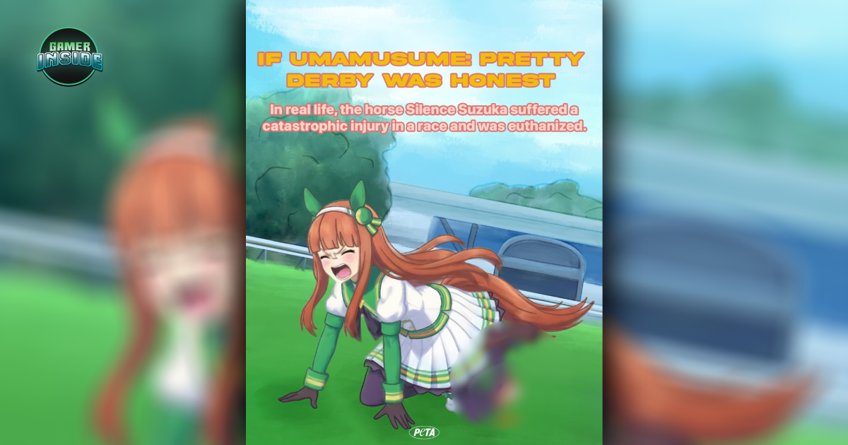 PETA ทัวร์ลง! เพราะโพสต์ภาพ Silence Suzuka ขาหัก ทำเอาแฟนเกมไม่พอใจเป็นอย่างมาก