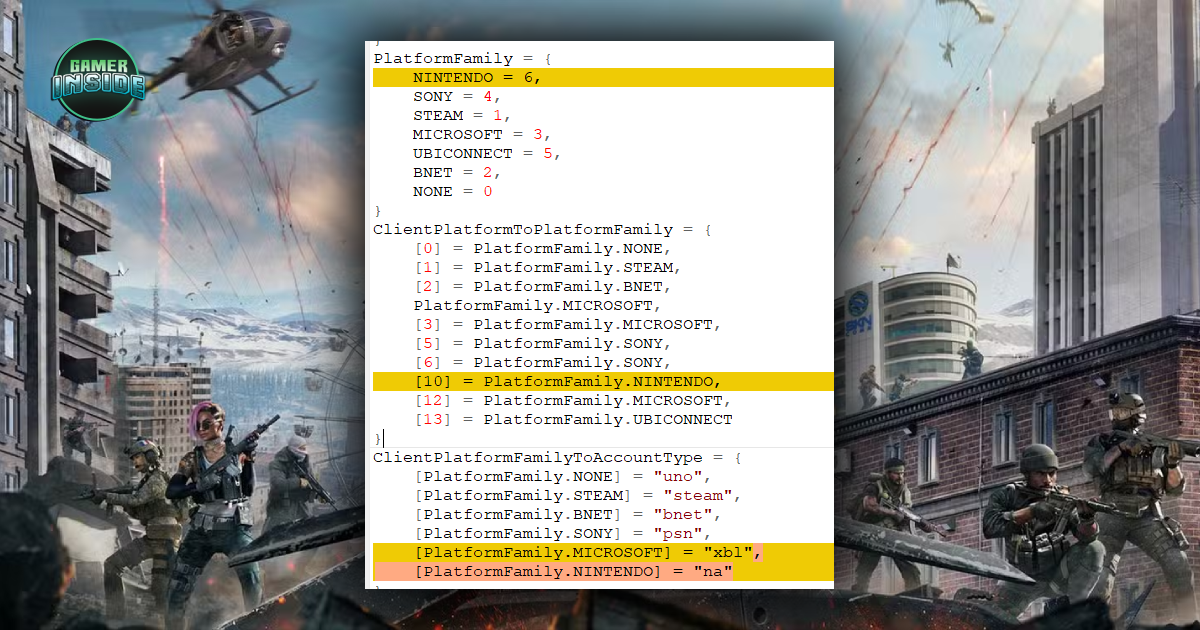 หลักฐานชัด! นักขุดไฟล์พบชื่อ Nintendo ปรากฏในโค้ด COD HQ คาดเตรียมเปิดตัวบน Switch 2 เร็ว ๆ นี้