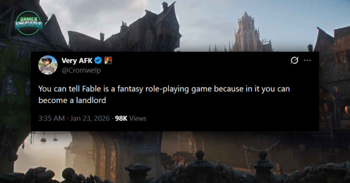 กู้โลกหลบไป! แฟนเกม Fable แห่แซวฟีเจอร์ 'เจ้าของบ้านเช่า' คือสุดยอดเกมแฟนตาซีที่แท้จริง