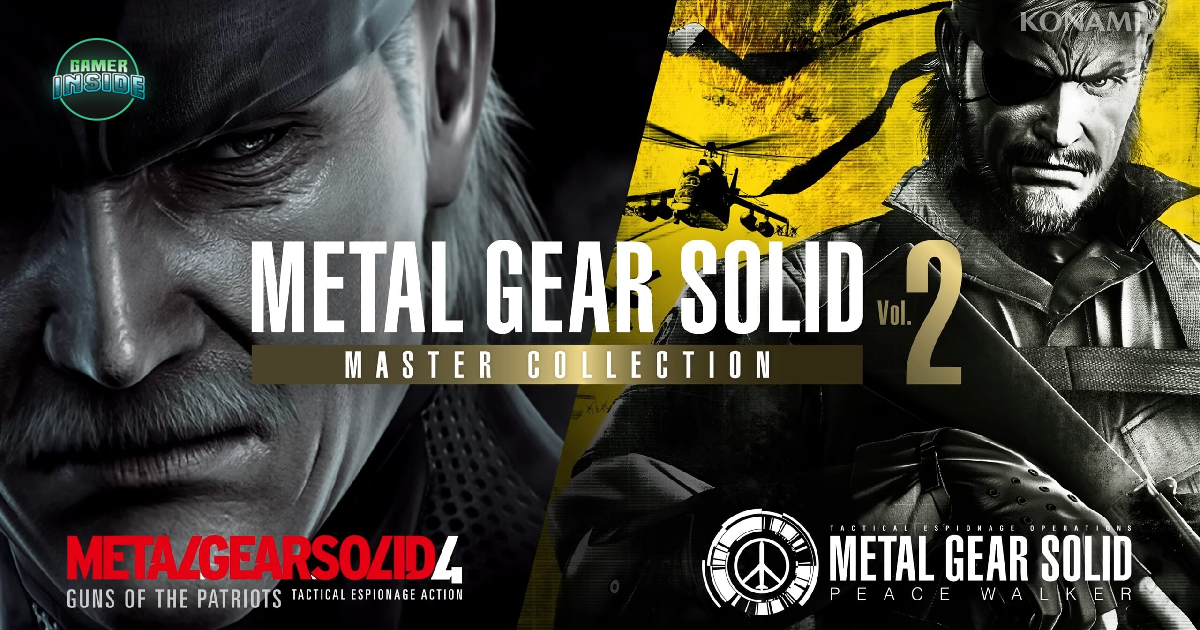 Konami ประกาศส่ง Metal Gear Solid: Master Collection Vol. 2 ลง Switch/Switch 2 วันที่ 27 ส.ค. นี้