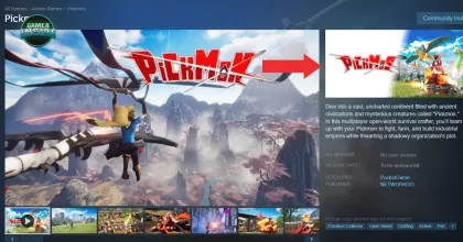 Pickmon เกมแนวสะสมสัตว์ที่ถูกวิจารณ์ว่าคล้าย Pokemon ประกาศเปลี่ยนชื่อเป็น "Pickmos"