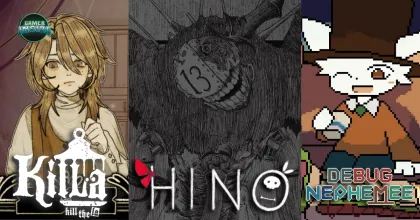 Toei Games เปิดตัว 3 เกมแรกที่เป็นผู้จัดจำหน่ายอย่าง KILLA, HINO และ DEBUG NEPHEMEE เตรียมลง Steam