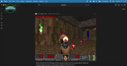 "Can it run DOOM?" นักพัฒนาโชว์รันเกม DOOM ให้เล่นได้โดยตรงบนหน้าแชต ChatGPT และ Claude