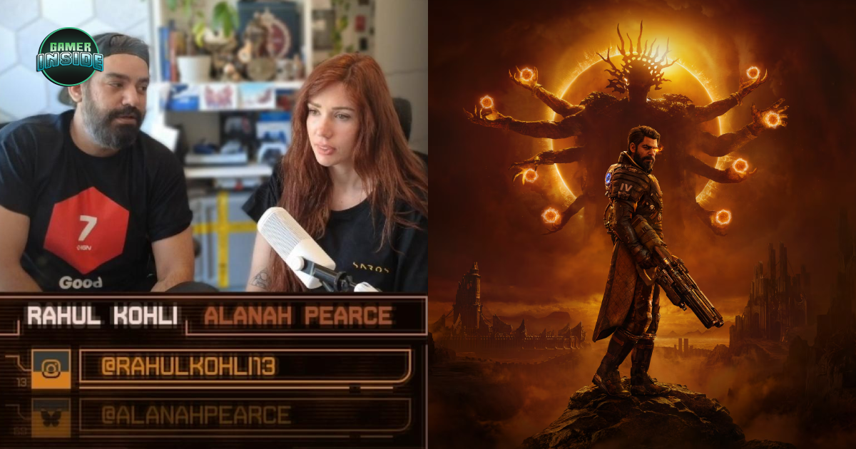 แอบแซว! นักพากย์ตัวละครหลักจากเกม Saros ใส่เสื้อรูป IGN 7/10 โชว์กลางไลฟ์สตรีมเกม คอมมูเม้ากันมันมือ