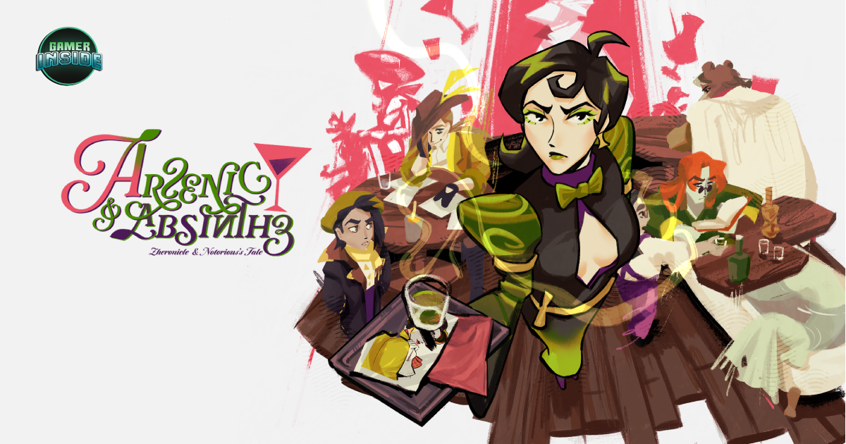Arsenic & Absinthe เกม Point-and-Click บาร์เทนเดอร์ชงเครื่องดื่มรับฟังลูกร้านก่อนเจอเรื่องสุดวุ่นวาย