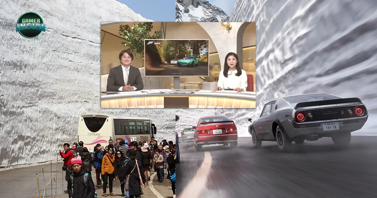 Forza Horizon 6 จำลอง 'กำแพงหิมะทาเตยามะ' สุดสมจริง ท้องถิ่นโทยามะเล็งจัดแข่ง e-Sports ดึงคนรุ่นใหม่