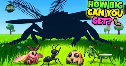 ต้องใหญ่กว่านี้! Be the Biggest Insect เกมสวมบทบาทเป็นแมลงกินและเอาชีวิตรอดบนแพลตฟอร์ม Roblox