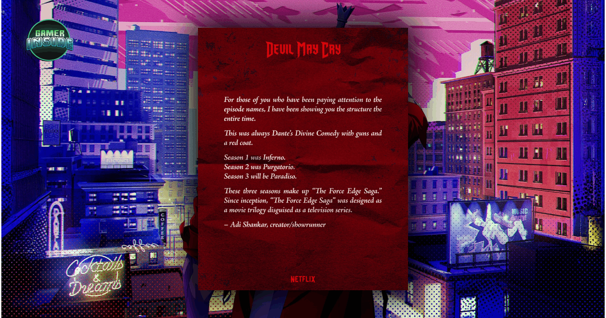 Devil May Cry ประกาศซีซั่น 3 ปิดฉากมหากาพย์ The Force Edge Saga อย่างสมบูรณ์