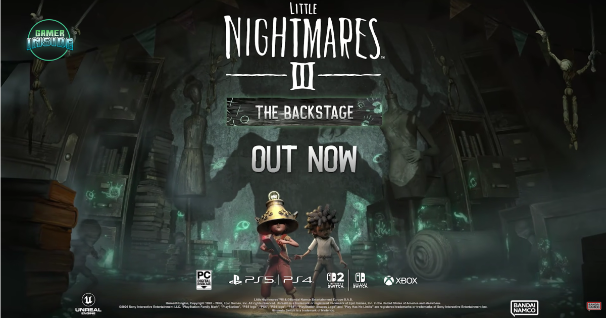 Little Nightmares III ปล่อย DLC แรก 'The Backstage' พาผู้เล่นดำดิ่งสู่เบื้องหลัง Carnevale