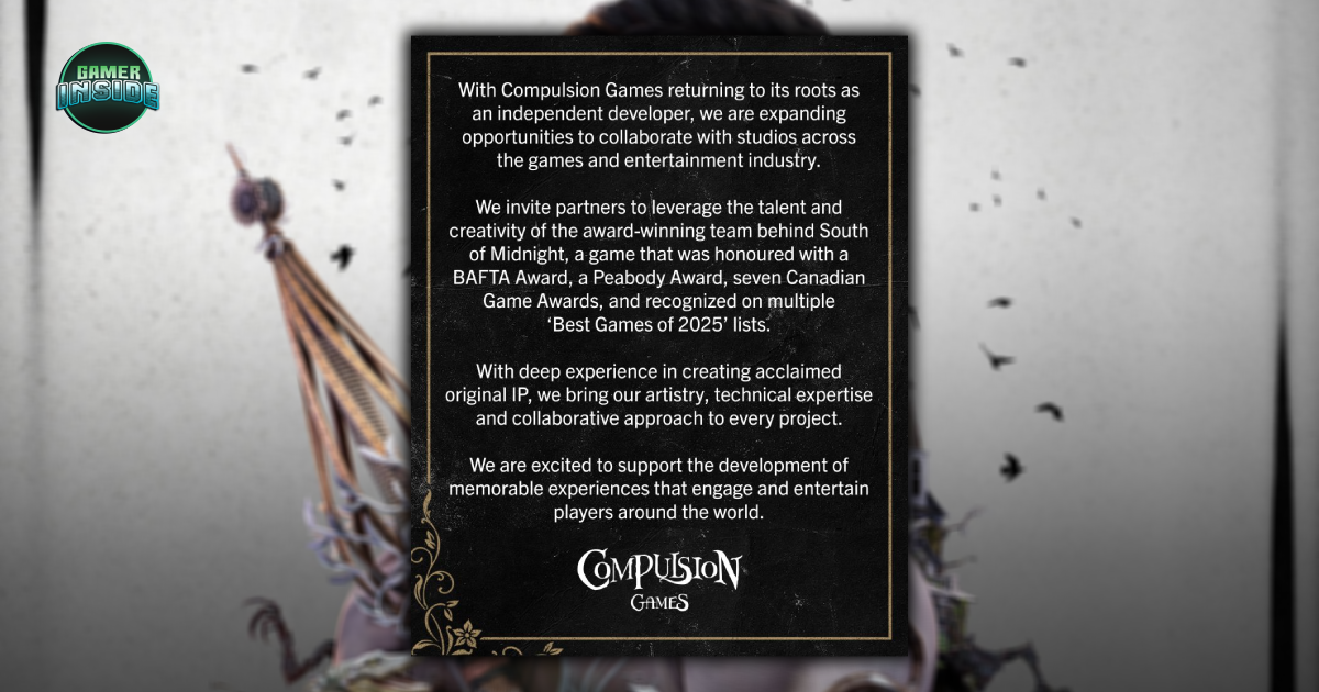 Compulsion Games รอดหวุดหวิดจากการปิดตัว ประกาศอิสรภาพแยกทาง Xbox พร้อมเปิดรับร่วมงานพัฒนาเกมอื่น
