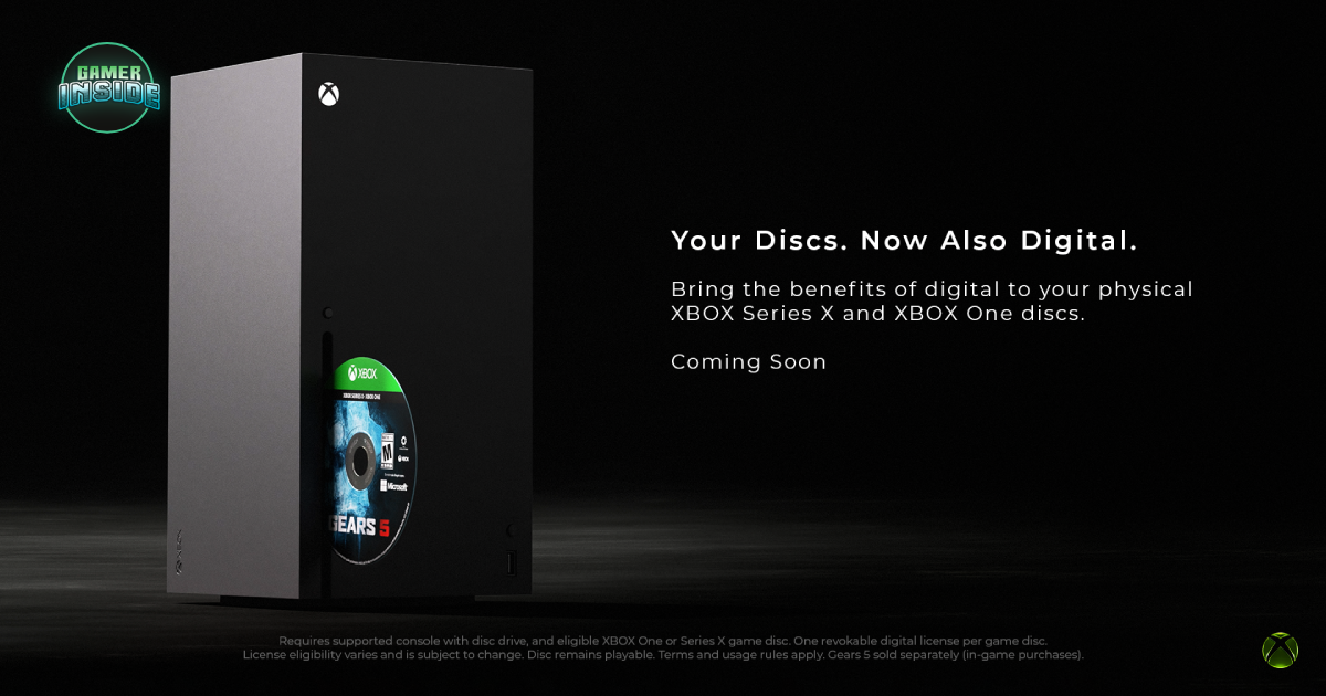 XBOX เปิดตัวฟีเจอร์แปลงแผ่นเป็นดิจิทัล! เล่นผ่านคลาวด์และ Play Anywhere ได้โดยไม่ต้องเปลี่ยนแผ่น