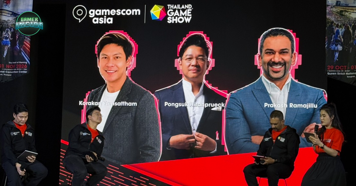 Gamescom asia x Thailand Game Show 2026 เตรียมสาดความสนุกวันที่ 29 ตุลาคมถึง 1 พฤศจิกายน 2026 นี้