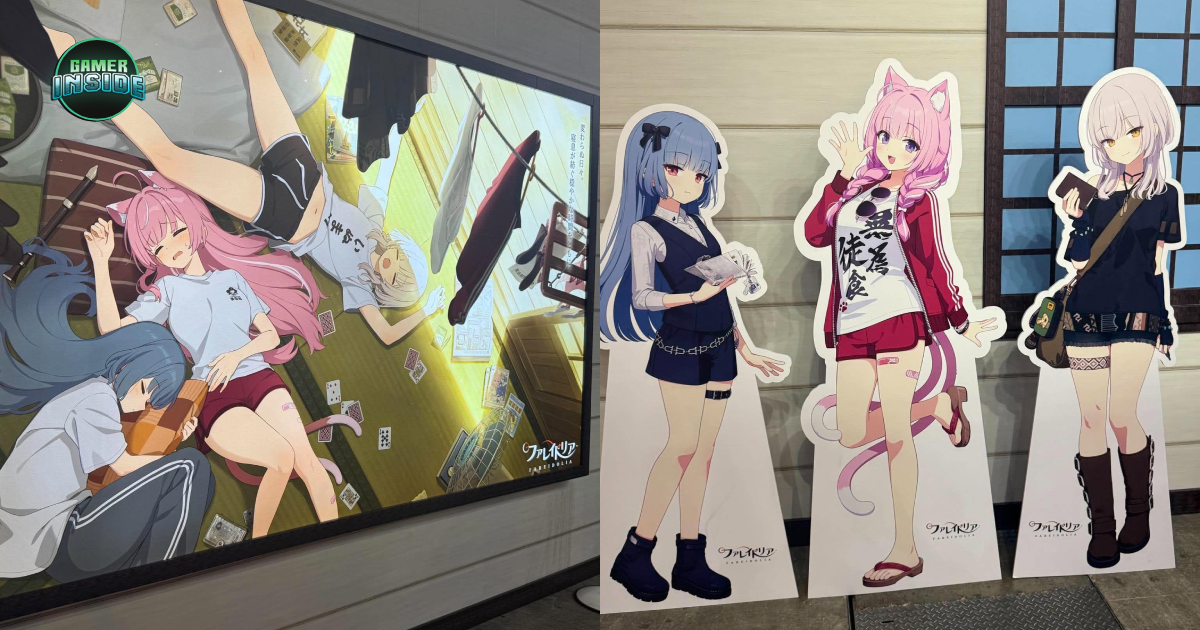 บรรยากาศบูธเกม Fareidolia ผลงานใหม่จาก NEXON Games ทีมพัฒนาเดียวกับที่ทำเกม Blue Archive