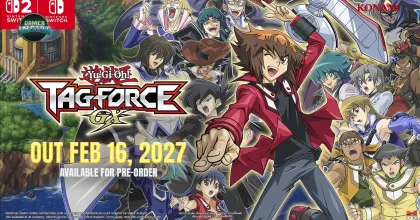 Konami เปิดตัว Yu-Gi-Oh! TAG FORCE GX พร้อมวางจำหน่าย 16 กุมภาพันธ์ 2027 บน Switch 1&2