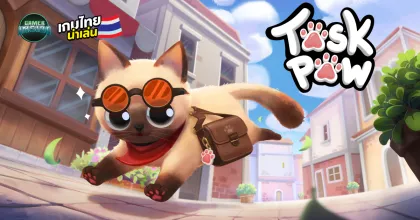 พาน้องเดินเล่น! TaskPaw เกม Desktop Companion น้องแมวคู่จอวางจำหน่ายแล้ววันนี้บน Steam