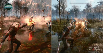 แฟน Witcher 3 ถล่มคลิป! เปรียบเทียบ Remaster ว่าภาพดู 'แย่กว่า' เกมต้นฉบับ ทั้งแสงเงาและรายละเอียด