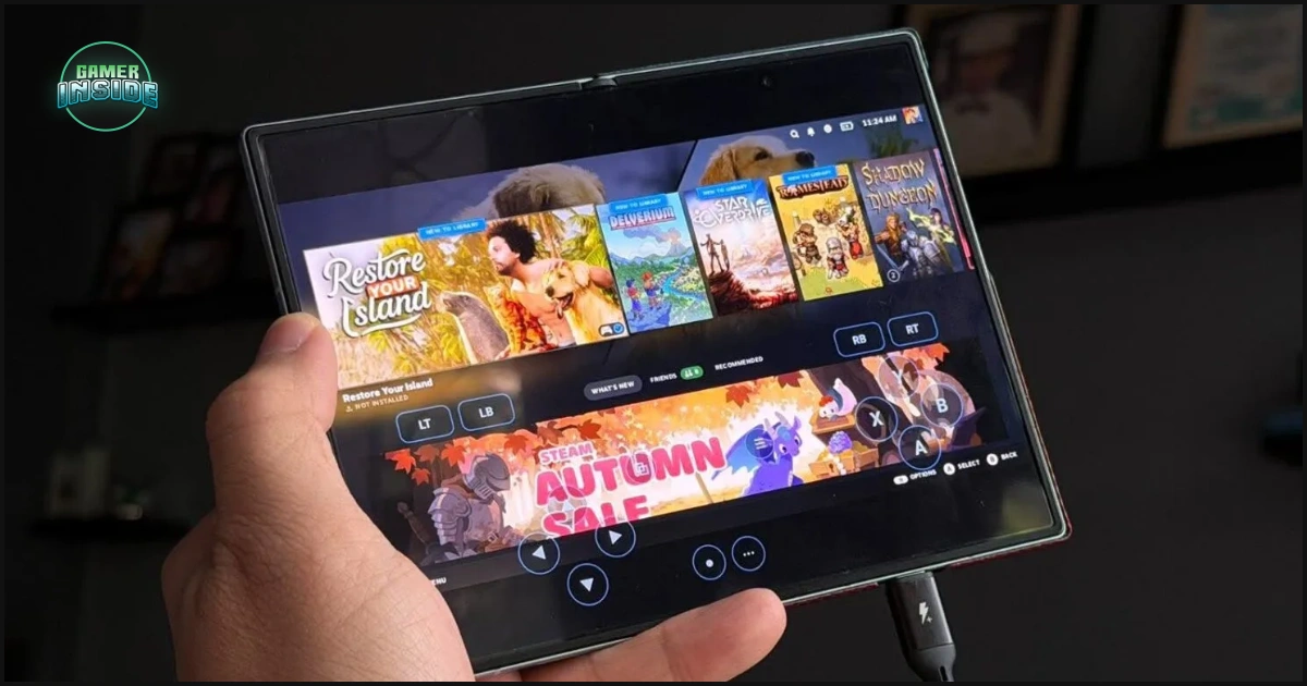เปลี่ยนมือถือเป็น Steam Deck! DroidDeck แอปรันเกม PC บน Android เล่นได้จริงไม่ต้องผ่านคลาวด์