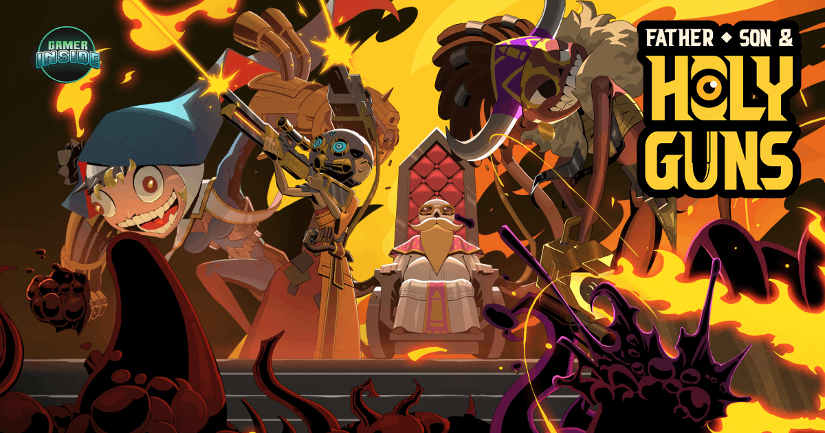 Father, Son & Holy Guns เกม Co-op Roguelite เตรียมเปิดเดโม 19 ต.ค. นี้